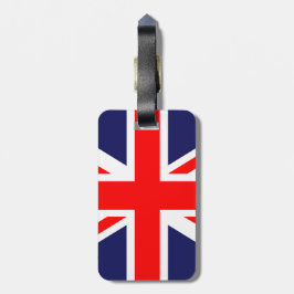 Etiqueta De Bagagem Union Jack - Bandeira do Reino Unido
