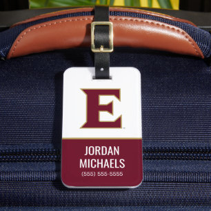 Etiqueta De Bagagem Universidade Elon E