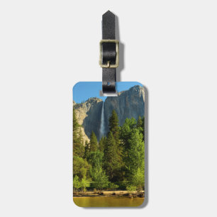 Etiqueta De Bagagem Upper Yosemite Falls, Rio Merced, Yosemite