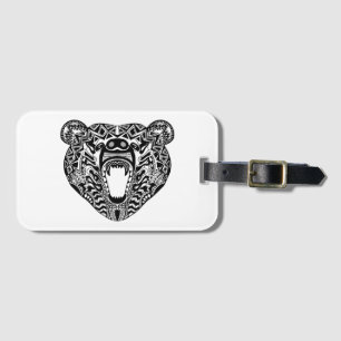 Etiqueta De Bagagem Urso do estilo