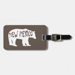 Etiqueta De Bagagem Urso Novo México