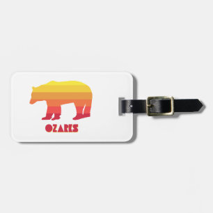 Etiqueta De Bagagem Urso Ozarks