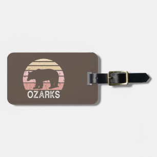 Etiqueta De Bagagem Urso Ozarks