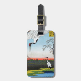 Etiqueta De Bagagem Utagawa Hiroshige - Minowa, Kanasugi, Mikawashima