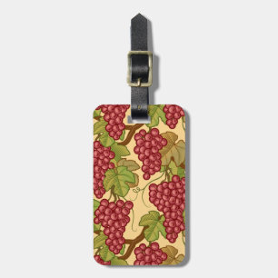 Etiqueta De Bagagem Uvas