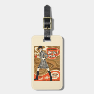 Etiqueta De Bagagem Vá vão café de Mojo