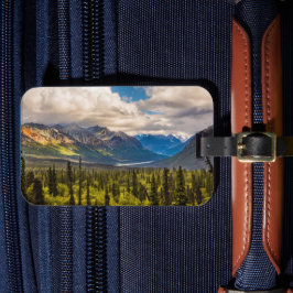 Etiqueta De Bagagem Vale de Matanuska, sudeste do Alasca #2