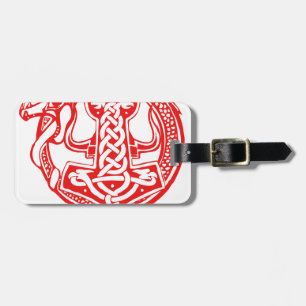 Etiqueta De Bagagem Valhalla É Para Sempre - Orgulho Viking