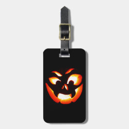Etiqueta De Bagagem Vamire Jack-O-Lanterna