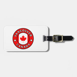 Etiqueta De Bagagem Vancôver Canadá