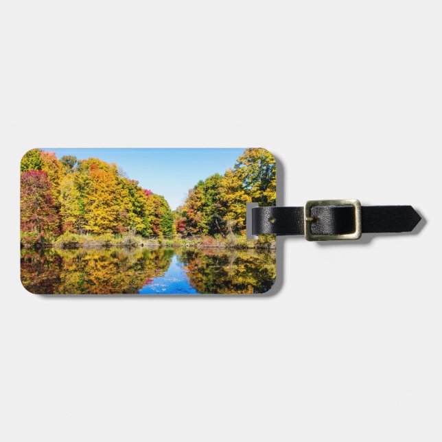 Etiqueta De Bagagem Vassar Fazenda Pond (Frente Horizontal)
