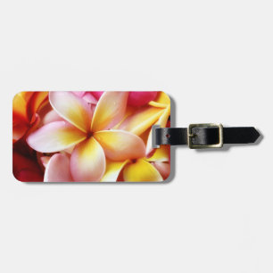 Etiqueta De Bagagem Vazio personalizado flor de Havaí do Frangipani d