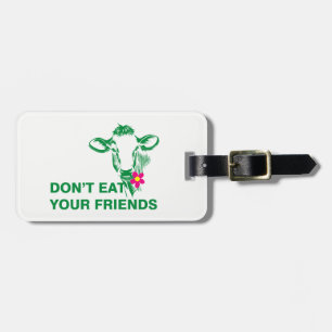 Etiqueta De Bagagem Veganismo