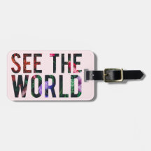 Veja o mundo, Tag da bagagem