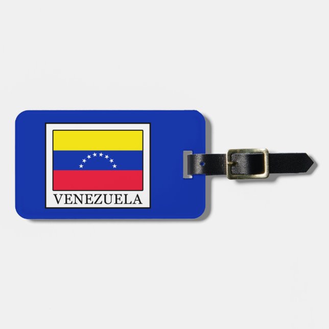 Etiqueta De Bagagem Venezuela (Frente Horizontal)