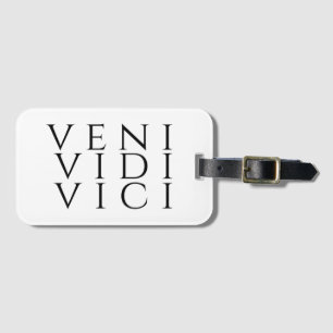 Etiqueta De Bagagem Veni Vidi Vici