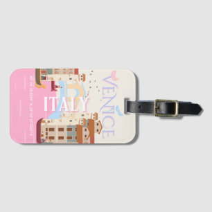 Etiqueta De Bagagem Venice Viagem Art, Itália, Viagem Art
