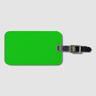 Etiqueta De Bagagem Verde Limão