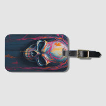 Viagem de Edgy & Vibrant do Crânio Negrito