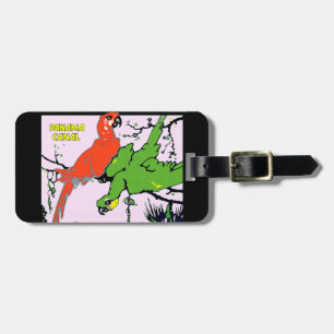 Etiqueta De Bagagem Viagem do Canal do Panamá Vintage