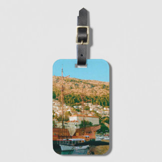 Etiqueta De Bagagem Viagem Dubrovnik Croácia