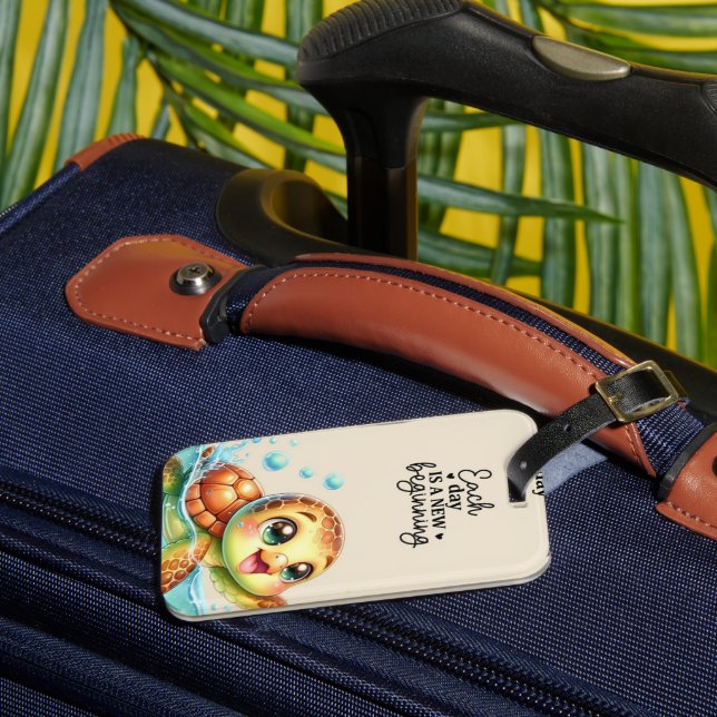 Etiqueta De Bagagem "Viagem Made Na moda" 🌍 (Frente Insitu 3)