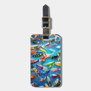 Etiqueta De Bagagem Viagem Pesca
