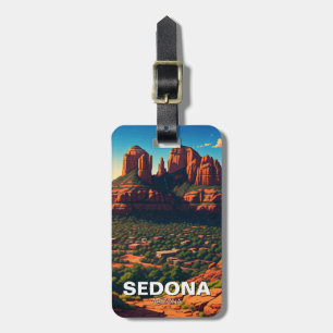 Etiqueta De Bagagem Viagem Vertical Sedona