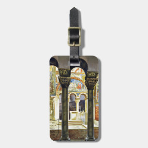 Etiqueta De Bagagem Viagens vintage de Ravenna Italia