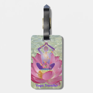 Etiqueta De Bagagem Viajante Yogic
