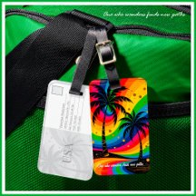 [Vibes da Praia Sul] Palmeira Tropical Colorida