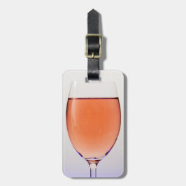 Etiqueta De Bagagem Vidro viagem de vinho