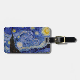 Etiqueta De Bagagem Vincent Van Gogh - A Noite Estrelada
