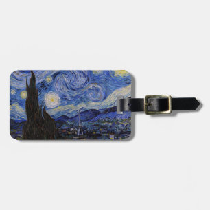 Etiqueta De Bagagem Vincent Van Gogh - A Noite Estrelada