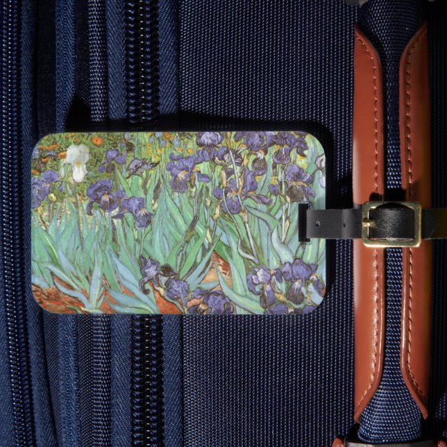 Etiqueta De Bagagem Vincent van Gogh - Íris (Frente Insitu 4)