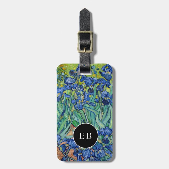 Etiqueta De Bagagem Vincent Van Gogh - Íris (Frente Vertical)