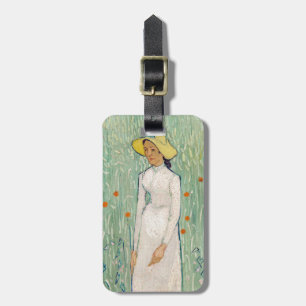 Etiqueta De Bagagem Vincent van Gogh - Rapariga de Branco