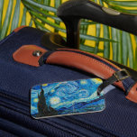 Etiqueta De Bagagem Vincent van Gogh, Starry Night<br><div class="desc">Starry Night,  famosa pintura de Vincent van Gogh</div>