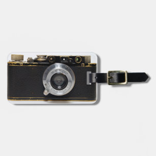 Etiqueta De Bagagem VINTAGE CAMERA Famoso Gengenho Alemão Bagagem T