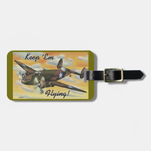 Etiqueta De Bagagem Vintage consolidado da segunda guerra mundial do