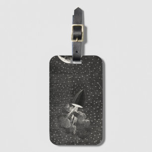 Etiqueta De Bagagem Vintage Jules Verne