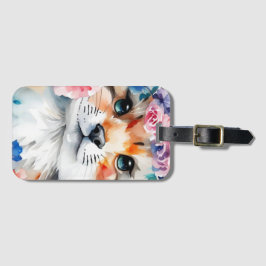 Etiqueta De Bagagem Vintage retro fofo design para crianças