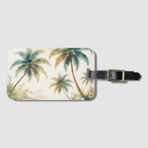 Etiqueta De Bagagem Vintage Style Havaiano Viagem Honolulu