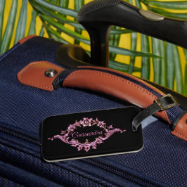 Etiqueta De Bagagem Vintage Victorian Romantic Steampunk Personalizado