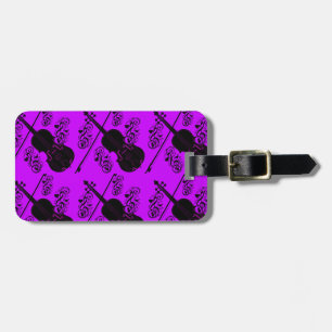 Etiqueta De Bagagem Violin, Rocking Love_