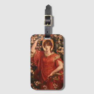 Etiqueta De Bagagem Visão de Fiammetta (por Dante Gabriel Rossetti)