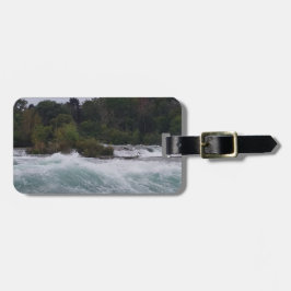 Etiqueta De Bagagem Visitas à noite em Niagara Falls