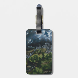 Etiqueta De Bagagem Vista de Toledo por El Greco