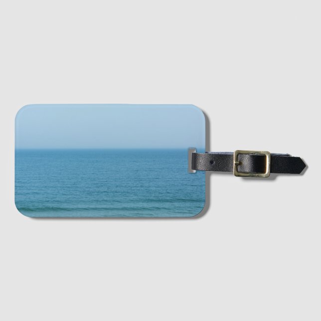 Etiqueta De Bagagem Vista marítima (Frente Horizontal)
