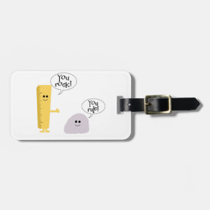 Etiqueta De Bagagem Você balança-o regra